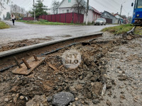 В Мясново из-за повреждения рельса встали трамваи, Фото: 4