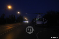 Из-за посадки медицинского вертолета под Тулой перекрыли трассу «Крым», Фото: 31