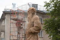 В Туле Льва Толстого «отмыли» пескоструем , Фото: 4