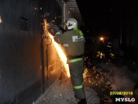 Пожар на ул. Михеева в ночь на 7 августа 2015 года, Фото: 3