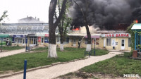 Сгорел рынок "Салют", Фото: 8