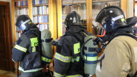 Пожарные учения в Ясной Поляне, Фото: 9