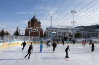 Камила Валиева дала мастер-класс для детей на Губернском катке в Туле, Фото: 7