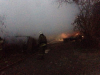 В Пролетарском районе сгорел дом, Фото: 3
