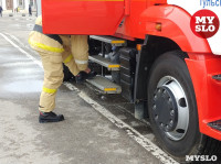 В Туле министр МЧС осмотрел пожарную и спасательную технику, Фото: 25