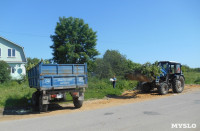 В Привокзальном округе Тулы выполняется ремонт тротуаров, Фото: 4