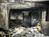 Пожар в подземном переходе на ул.Мосина, Фото: 9