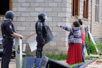 В Плеханово начали сносить дома в цыганском таборе, Фото: 27
