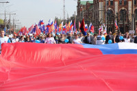 Тульская Федерация профсоюзов провела митинг и первомайское шествие. 1.05.2014, Фото: 47