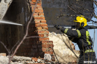 В Туле провели тренировку по тушению ландшафтного пожара, Фото: 97