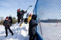 В Чернском районе школьникам подарили хоккейную экипировку, Фото: 25
