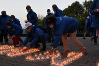 Ветераны «Тулачермета» и молодые специалисты приняли участие в акции «Свеча Памяти», Фото: 5