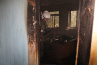 Пожар в бывшем профессиональном училище, Фото: 14