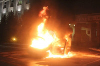 Возгорание автомобиля на ул. Менделеевской, Фото: 2