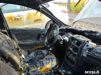 Ночной пожар в Петелино: огонь повредил три автомобиля, Фото: 5