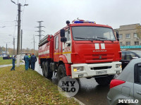 В Туле Niva подрезала микроавтобус и тот влетел в пожарных, Фото: 19