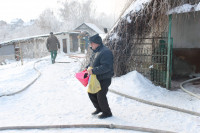 Пожар в жилом бараке, Щекино. 23 января 2014, Фото: 5