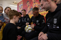 Встреча футболистов "Арсенала" c болнльщиками, Фото: 47