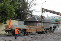 Как идет ремонт трамвайных путей на Демидовской Плотине в Туле: фото, Фото: 8
