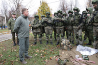 Алексей Дюмин проверил экипировку и подготовку мобилизованных туляков , Фото: 38