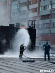 Загорелся недостроенный ТЦ на Красноармейском проспекте, Фото: 55