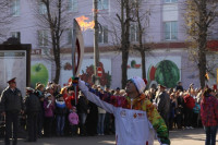 Эстафета Олимпийского огня. Новомосковск, Фото: 16