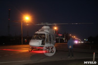 Из-за посадки медицинского вертолета под Тулой перекрыли трассу «Крым», Фото: 33