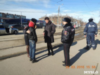 В Туле Сотрудники Госавтоинспекции  проводят беседы с несовершеннолетними нарушителями ПДД, Фото: 3