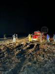 В Тульской области увязший в грязи пожарный «Урал» спасли пять внедорожников, Фото: 9
