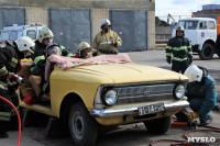 Спасатели отработали навыки спасения пострадавших в ДТП, Фото: 5