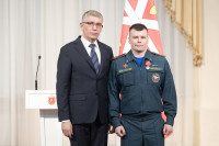 Губернатор наградил спасателей, Фото: 43