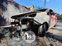 В селе Маслово сгорела машина депутата, Фото: 6