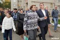 Алексей Дюмин посетил дом в Ясногорске, восстановленный после взрыва, Фото: 41