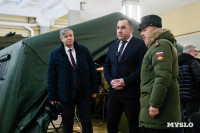 Андрей Дубровский встретился со студентами Военного учебного центра им. Тульского рабочего полка, Фото: 49