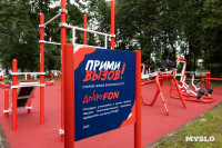 Алексей Ягудин открыл спортивную площадку в Белоусовском парке , Фото: 3