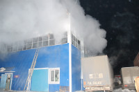 Пожар на складе ОАО «Тулабумпром». 30 января 2014, Фото: 8