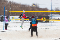 Турнир по волейболу на снегу, Фото: 7