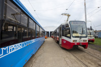 Дмитрий Миляев посетил трамвайное депо, Фото: 68