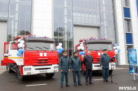 Спасатели АО «КБП» получили новые современные пожарные автомобили, Фото: 13