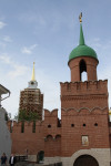 Установка шпиля на колокольню Тульского кремля, Фото: 55
