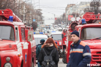 В Туле на проспекте Ленина загорелся магазин "Беларусь мебель", Фото: 77