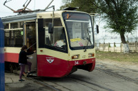 Дмитрий Миляев посетил трамвайное депо, Фото: 1