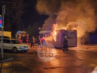 Сгорел автобус в Заречье , Фото: 7