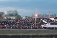 Шоу фонтанов на Упе. 9 мая 2014 года., Фото: 12