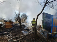 На Косой Горе в Туле пожар уничтожил дачу, Фото: 4