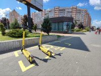 В Туле начали размечать специальные парковки для электросамокатов, Фото: 3
