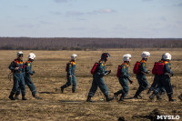 В Туле провели тренировку по тушению ландшафтного пожара, Фото: 40