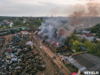 В Туле сгорел заброшенный склад, Фото: 18