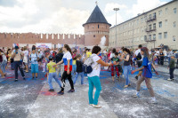 В Туле прошел фестиваль красок на Казанской набережной, Фото: 33