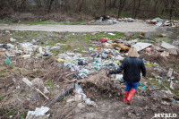 В Туле на берегу Тулицы обнаружен незаконный мусорный полигон, Фото: 33